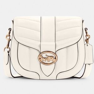 Brand New Coach Georgie Saddle Bag
